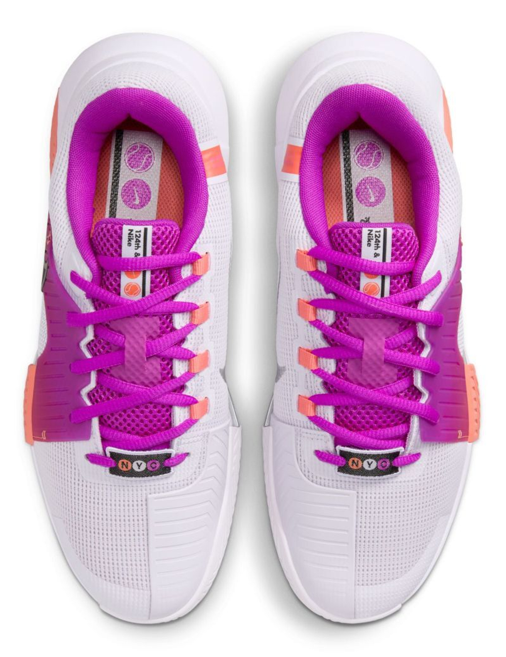 Женские Кроссовки теннисные Nike Zoom GP Challenge 1 Premium - разноцветный