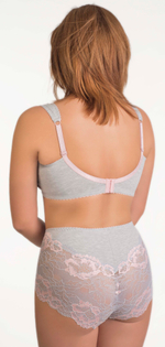 2922/C трусы "Серый с лотосом" (1101, 1102)