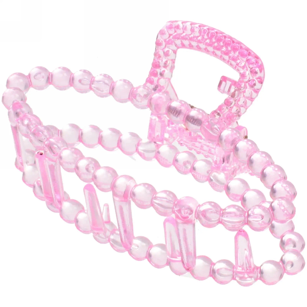 Заколка-краб для волос на блистере «Cruella- Овал», микс 6 цветов, 9,5 см