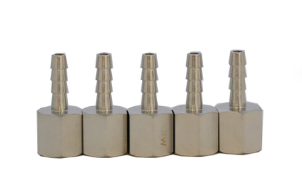 KraftWell KRW-TF614F-5 Фитинг "елочка" 6 мм - F1/4", 5 шт