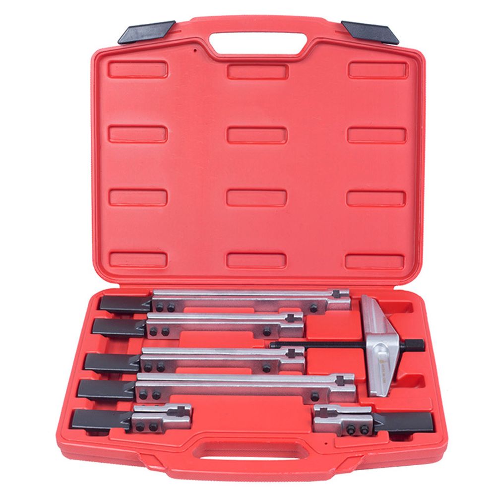 МАСТАК (104-12008C) Съемник подшипников с набором лапок, кейс, 8 предметов