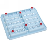 Массажер для ног роликовый «Grateful feet» 26*22 см, голубой