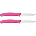 Набор Victorinox кухонный, 2 предмета, лезвие прямое, розовый