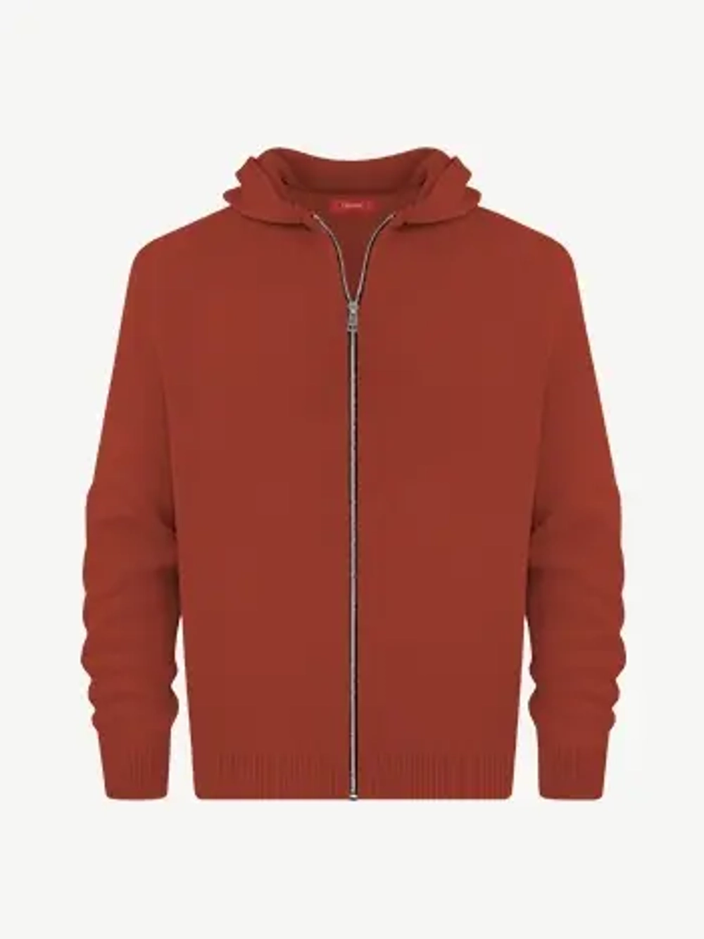 Толстовка на замке из хлопка