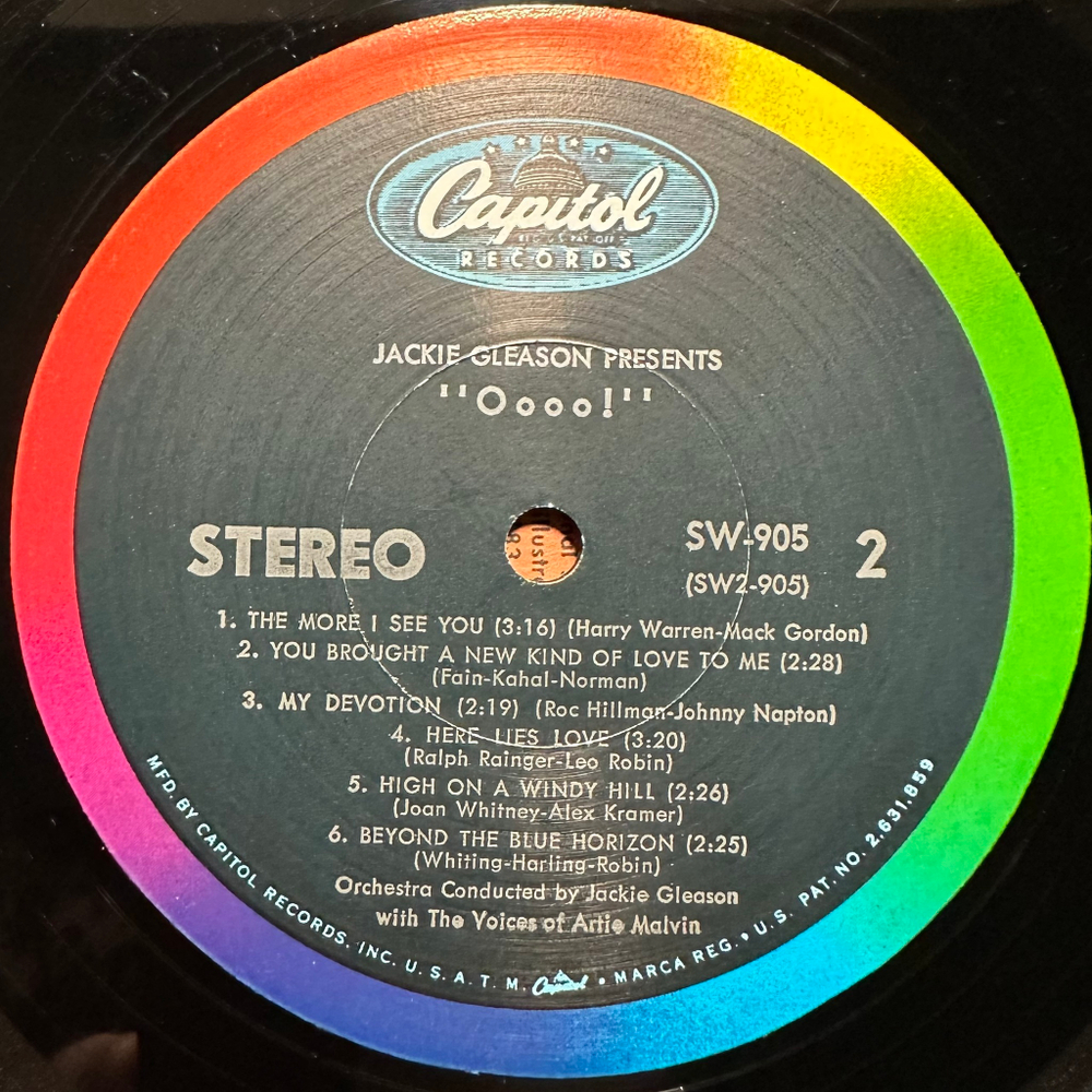 Jackie Gleason - Jackie Gleason Presents "Oooo!" (США)