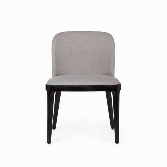 Стул Driade, светло-серый, черные ножки