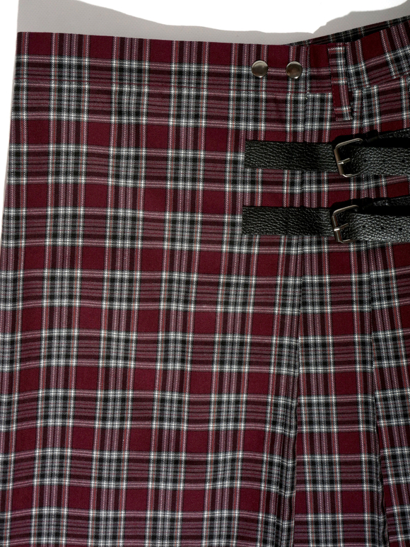 Килт бордовый