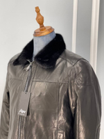 Кожаная куртка Brioni