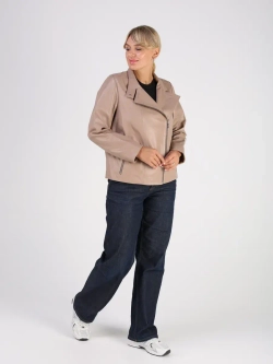 Кожаная куртка демисезонная косуха