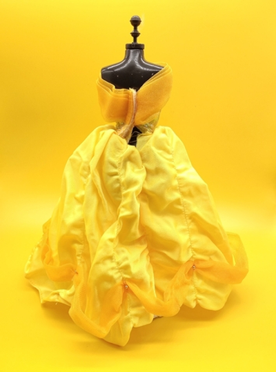 Одежда для куклы Барби платье коллекционное Дисней Бель 90х ,03115