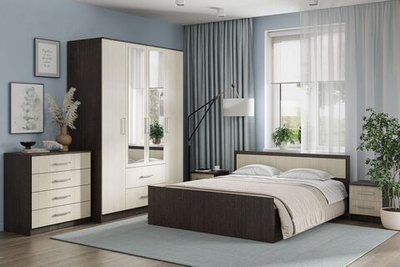 Спальный гарнитур Венге/лоредо