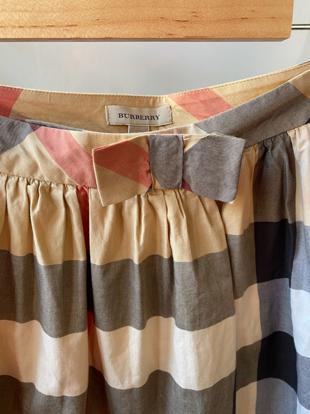 Хлопковая юбка Burberry, 152