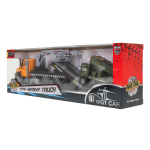 Автовоз 19*8*5,5см. + военная машинка, в ассорт. коробка W2213-19