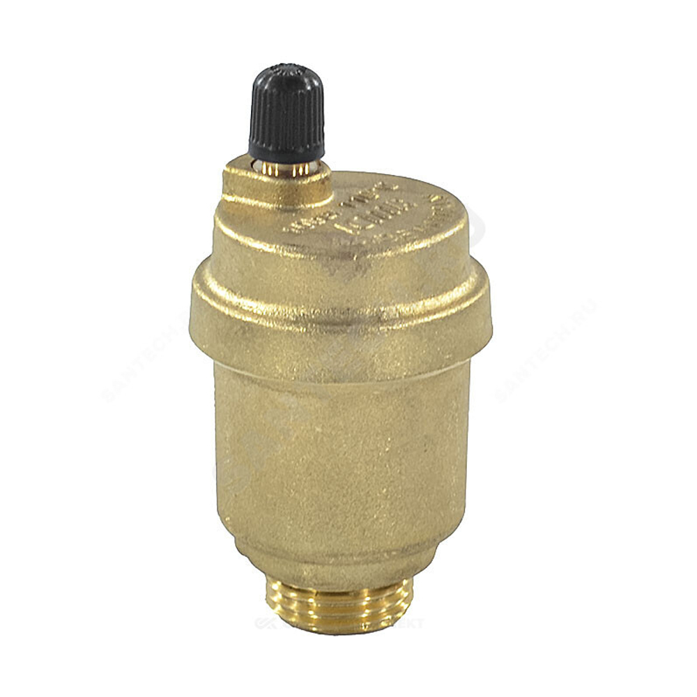 Воздухоотводчик автоматический латунь 700 Ду 15 Ру10 G1/2" НР прямой Icma 82700AD05