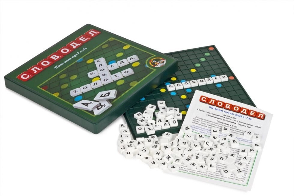 Настольная игра "Словодел" 5+