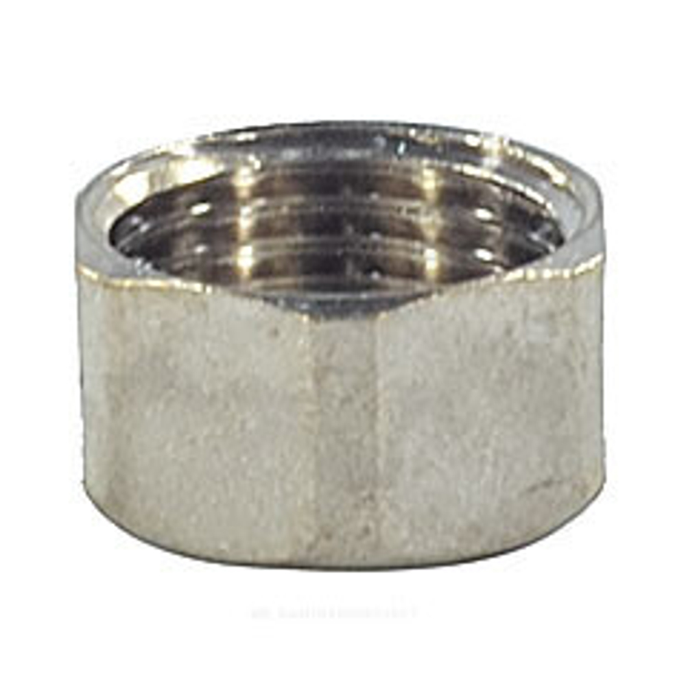 Заглушка латунь никель Ду 40 (1 1/2") ВР SantechSystems