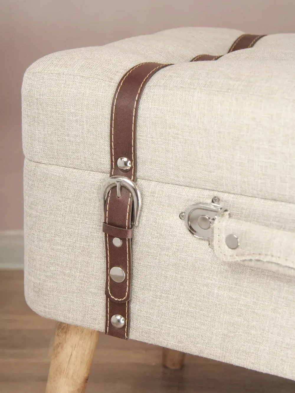 Пуфики для прихожей с ящиком 2 шт