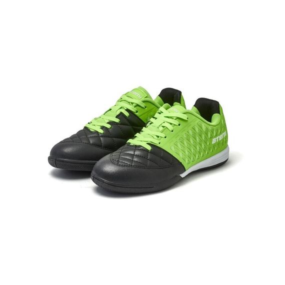 Бутсы футбольные Atemi SD700 INDOOR, синтетическая кожа, цвет салатово-чёрный, размер 44