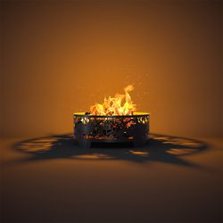 Очаг узорный Жар-птица D 60