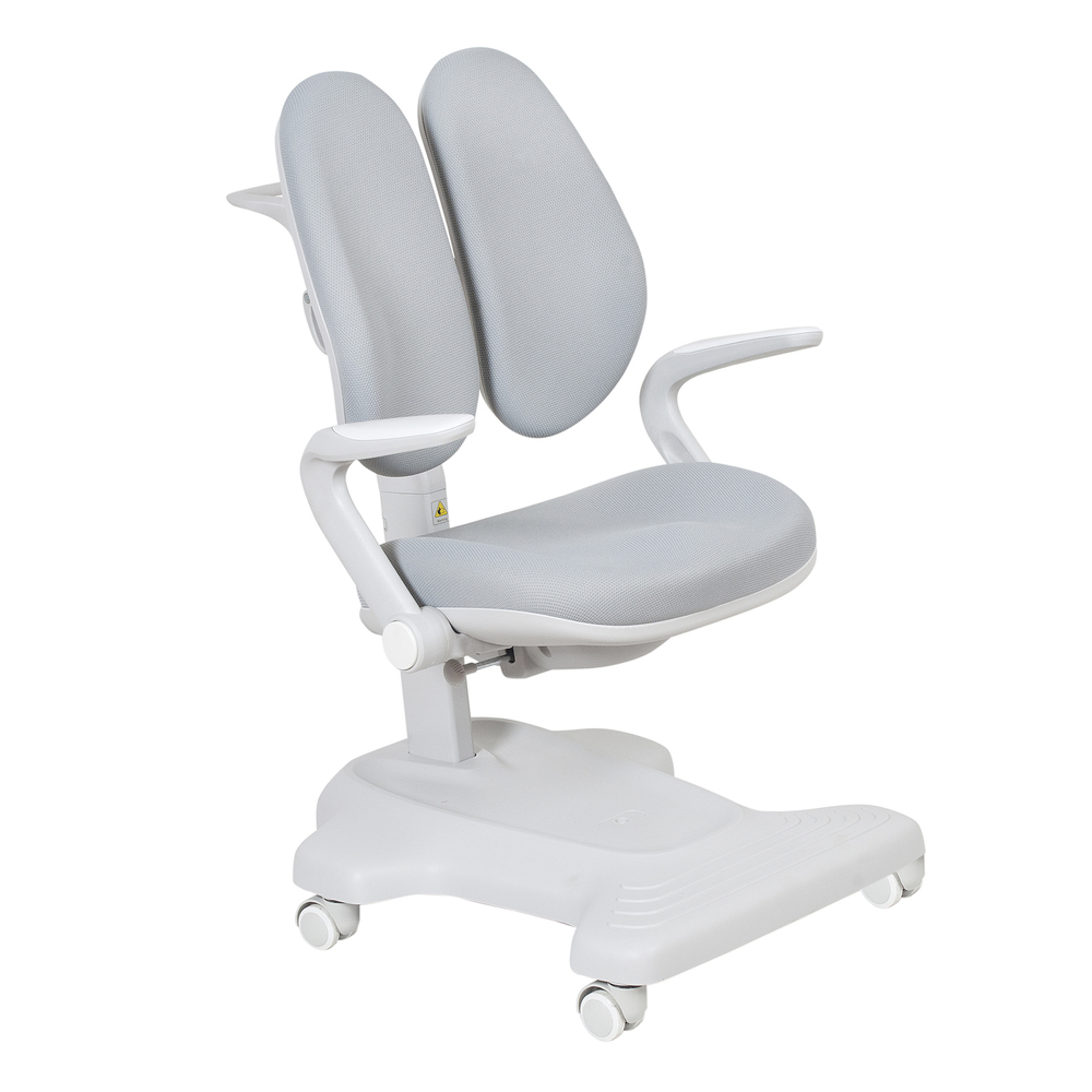 Эргономичное кресло Fundesk Estate Grey с подлокотниками