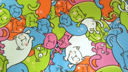 Микровелюр Xpoint (Икспоинт) 0037.02 Кошки в лукошке