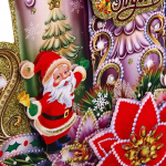 Плакат «Свечи новогодние» 42*37 см