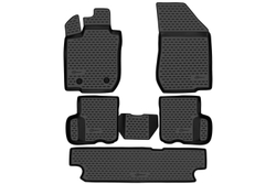 Коврики в салон для LADA Largus (I, Ir), 2012-, 7 мест, 5 шт. (Повышенная устойчивость, повышенная износостойкос FORMAT.52.26.210K