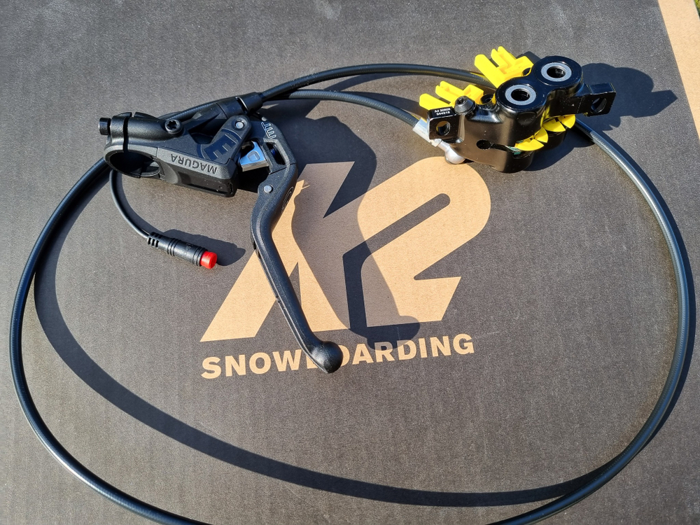 Тормоз Magura MT5E Higo Closer, 4 поршня, для электровелосипедов и электросамокатов