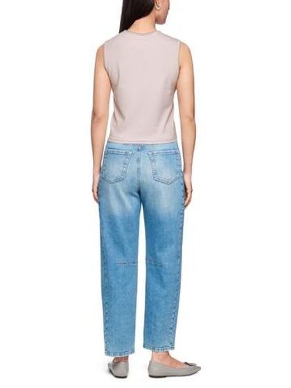 Marc Cain Топ, декорированный люрексовой нитью