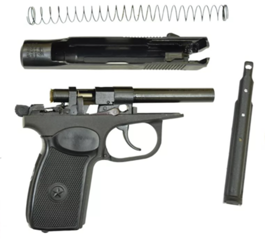 Пневматический пистолет МР-658К Blowback