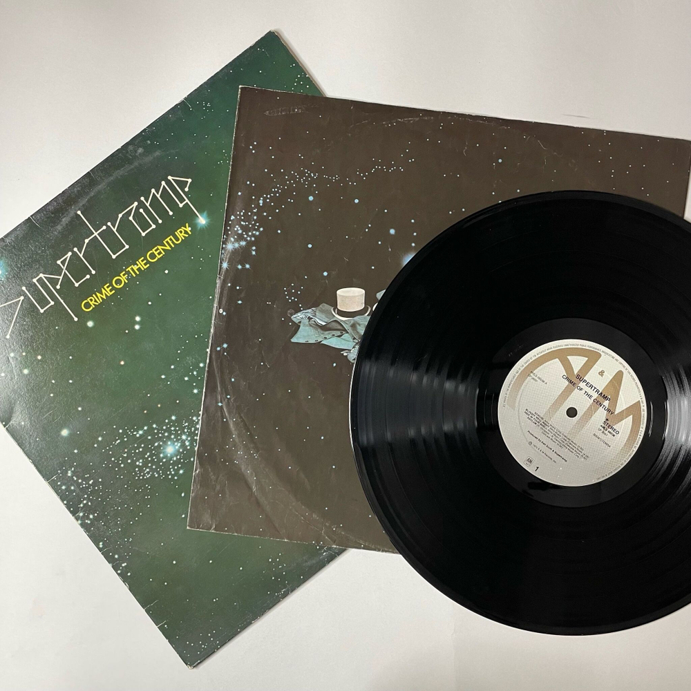 Винтажная виниловая пластинка LP Supertramp Crime Of The Century (Holland 1974) Dreamer