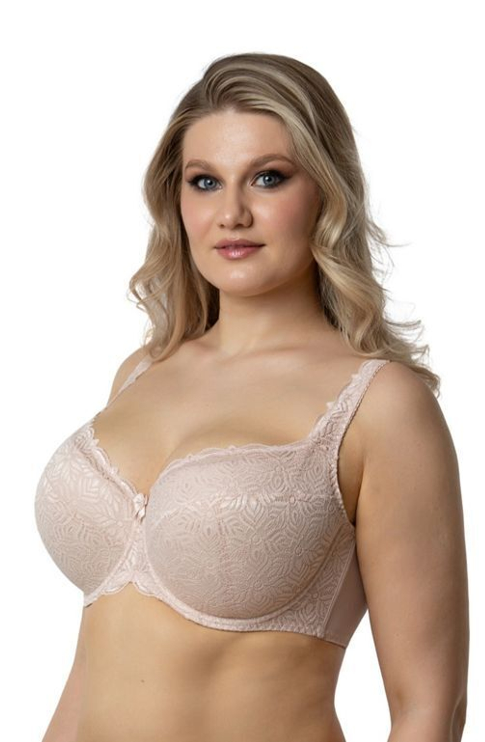 Бюстгальтер на каркасах с дублированной чашкой (Размер: 90B) (Цвет: белый)