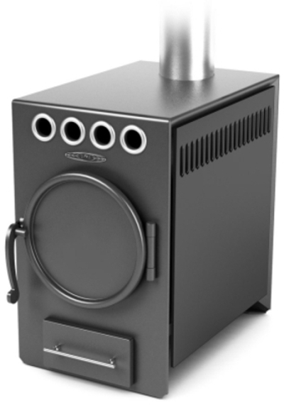 Дровяная отопительная печь НОРМАЛЬ-2 антрацит, ТВ