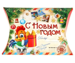 Коробка сборная фигурная "От Дедушки Мороза"
