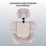 Детская коляска Rant Teo Soft 3 в 1 с автокреслом Aster Zero Beige Cloud