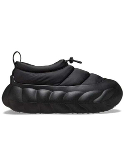 Кроссовки Crocs Overpuff Shorty Black