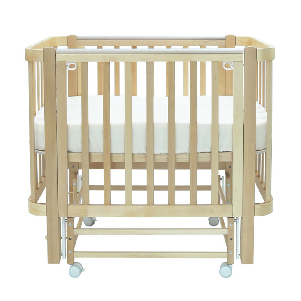 Кроватка детская Antemi Terra Light с маятником дерево