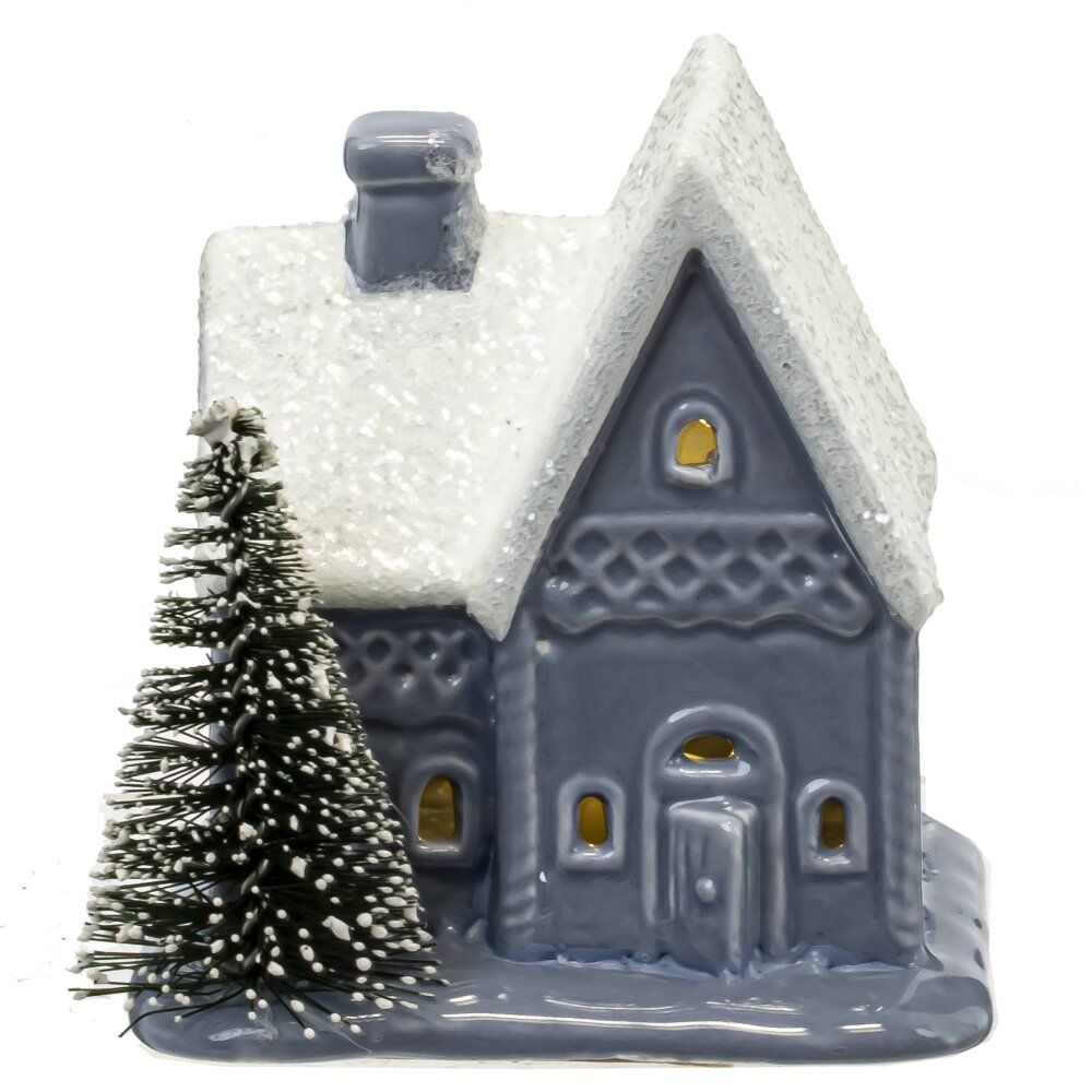 GAEM Фигурка декоративная с подсветкой "Домик" L7,5 W6 H8 см, (2хLR44), 3в.