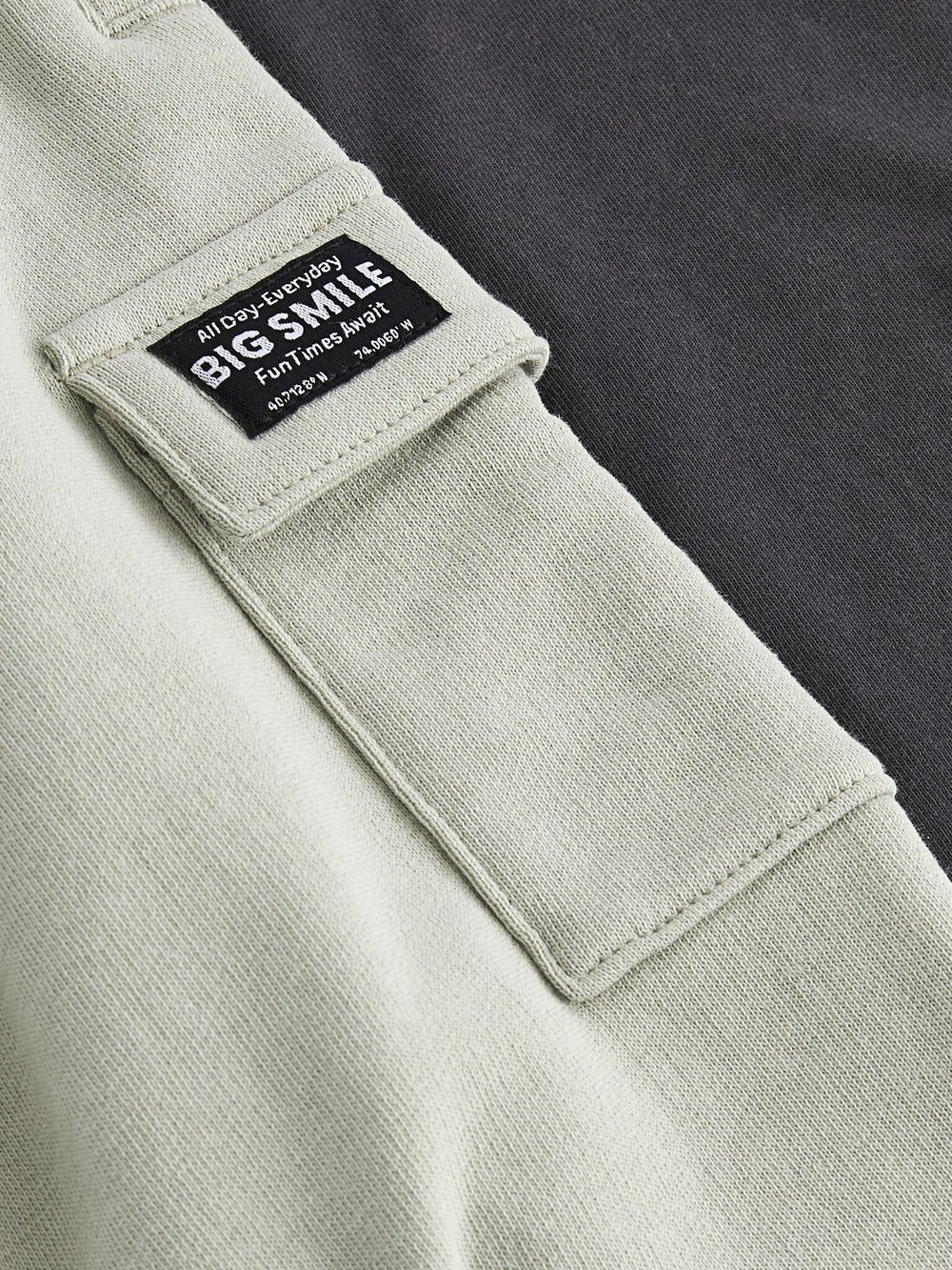 Футболка и брюки карго в комплекте для мальяика Next 586-239, Темно-серый, Хаки