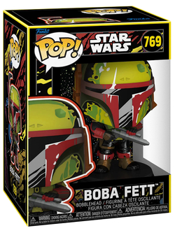 Фигурка Funko POP! Bobble Star Wars Book of Boba Fett Boba Fett (Retro) (769) 83814