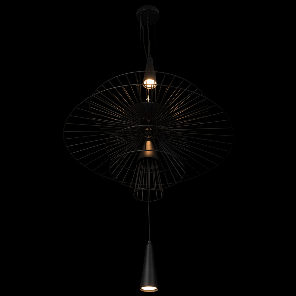 10141/600 Black Подвесной светильник LOFT IT Star