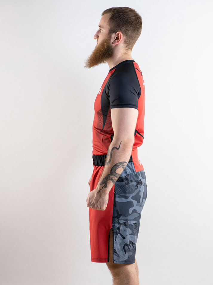 Рашгард "iamfighter" Basic (красный)