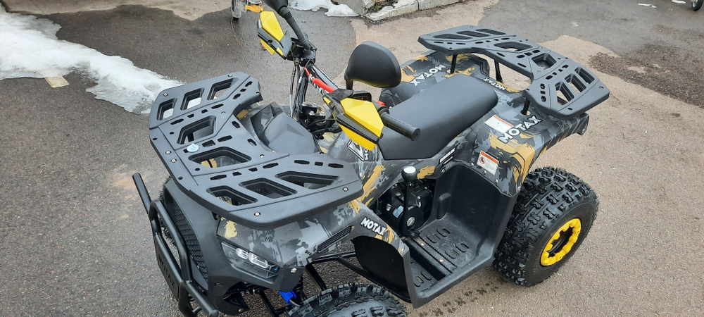 Квадроцикл MOTAX Grizlik Premium 125cc. БУ - тест-драйв