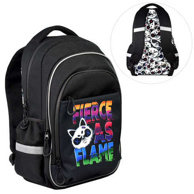 Рюкзак школьный, Феникс+, 31х44х16 см, полиэстер, сублимация, 1 отделение (-я)