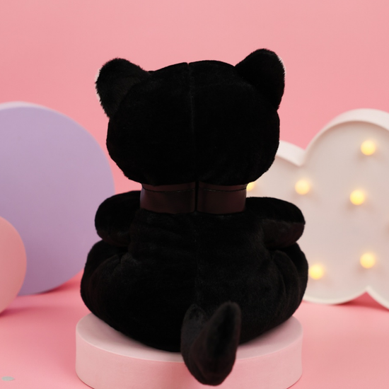 Мягкая игрушка Cat Dark, черный 25 см