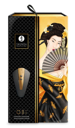 Черный клиторальный вибростимулятор OBI (Цвет: черный)