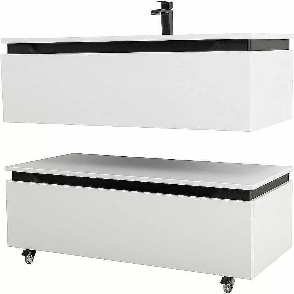 Нижняя тумба Cezares SLIDER-1000-1C-PI-BO белый