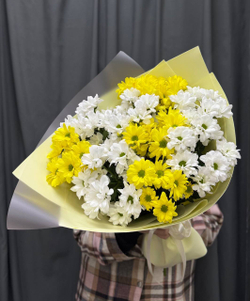 Букет из хризантем 