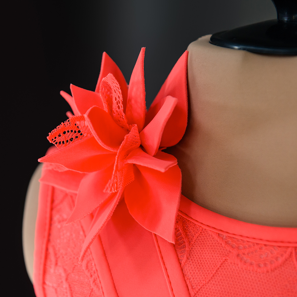 Laura 28-01-01-C | Платье годе для спортивных бальных танцев | Vasileva Dance