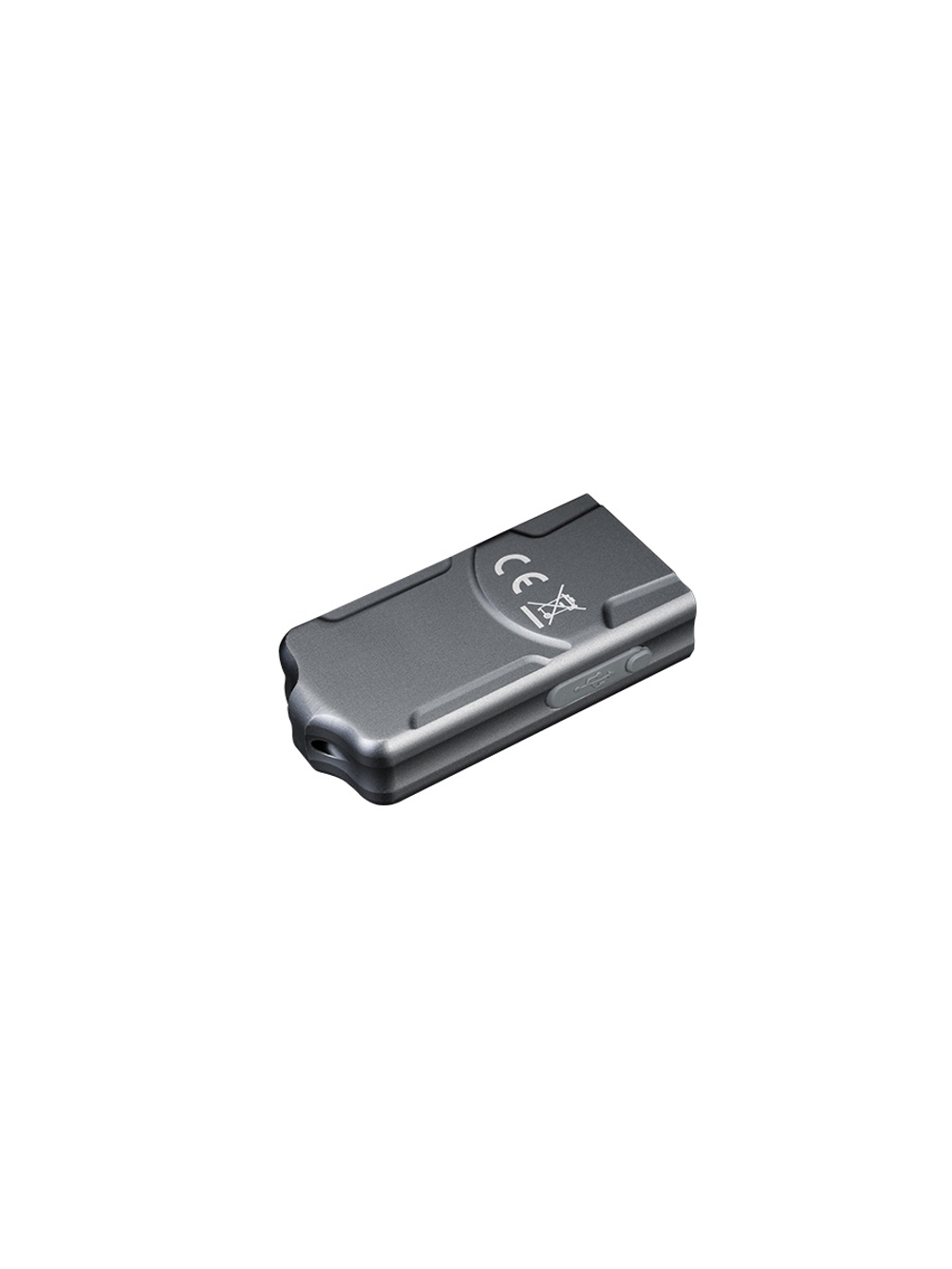 Фонарь-брелок Fenix   E03R EDC V2.0 серый 500 люмен